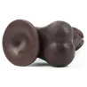 LoveToy SlidingSkin Gode Sliding Skin 15 x 4.8 cm Marron